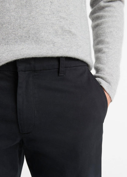 Dylan Slim Cotton Chino Pant in Trousers | VINCE Men