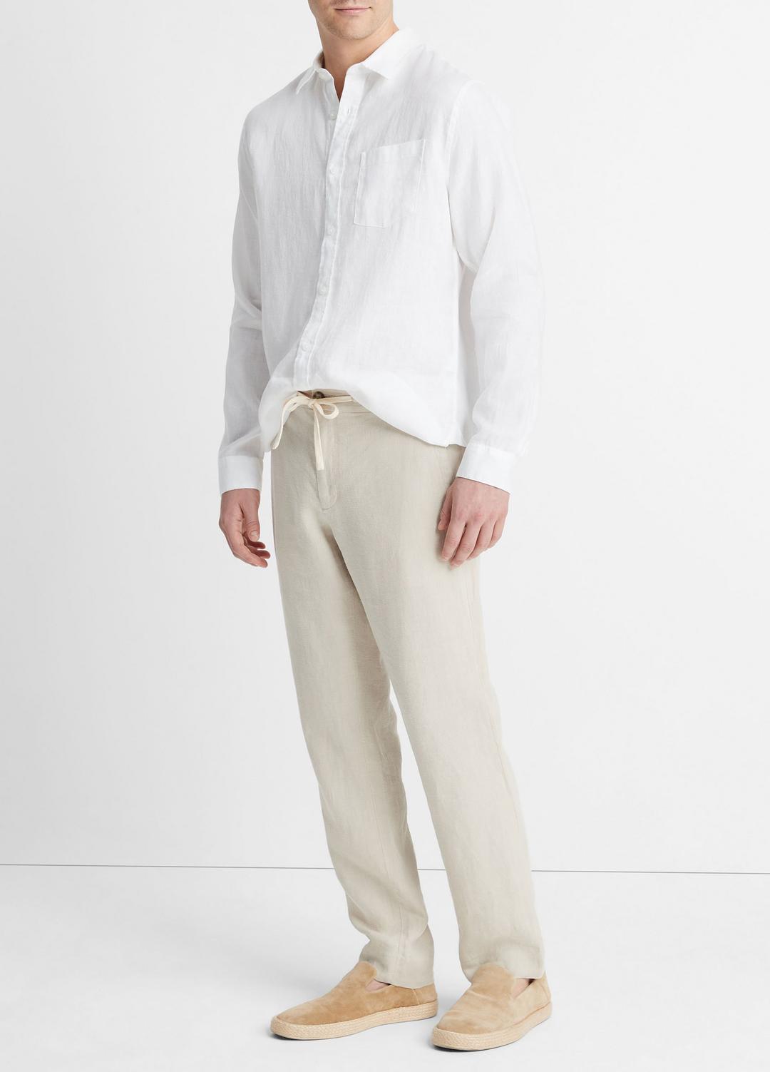 Lightweight Hemp Pant in Trousers | VINCE Men