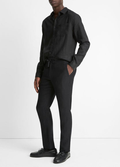 Lightweight Hemp Pant in Trousers | VINCE Men