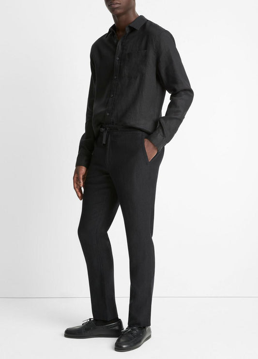 Lightweight Hemp Pant in Trousers | VINCE Men