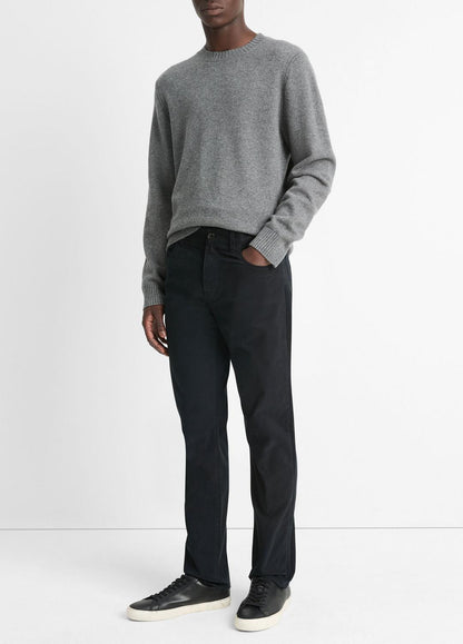 Dylan Slim 5-Pocket Peached Stretch-Cotton Pant in Trousers | VINCE Men