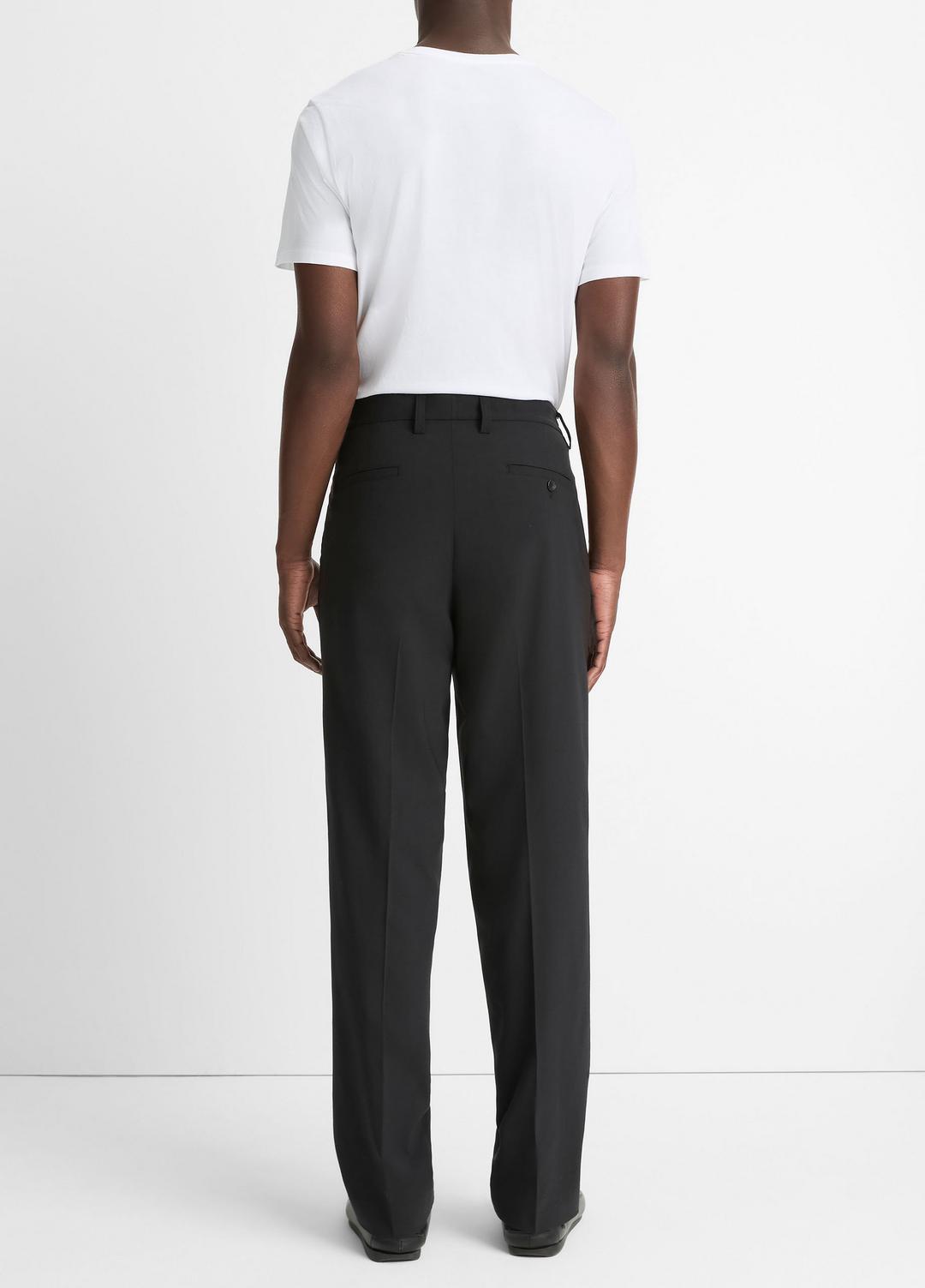 Louie Relaxed Pleated Trouser in Trousers | VINCE Men