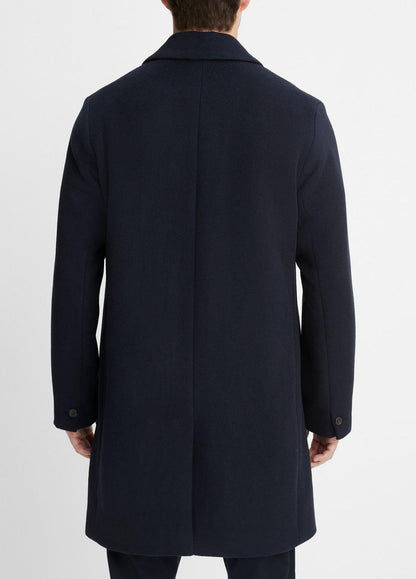 Classic Italian Wool-Blend Coat in Jackets & Outerwear | VINCE Men