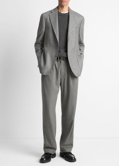 Houndstooth Cashmere Relaxed Sport Coat in Blazers | VINCE Men