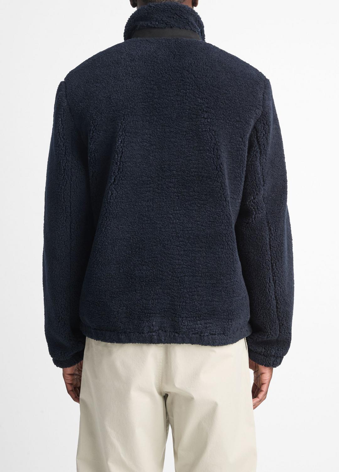 Sherpa Zip Jacket in Jackets | VINCE Men
