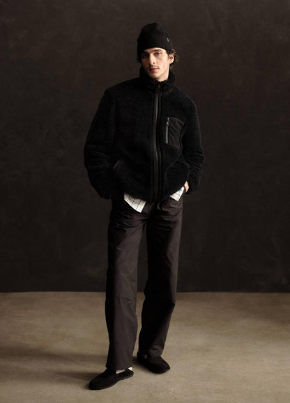 Sherpa Zip Jacket in Jackets | VINCE Men