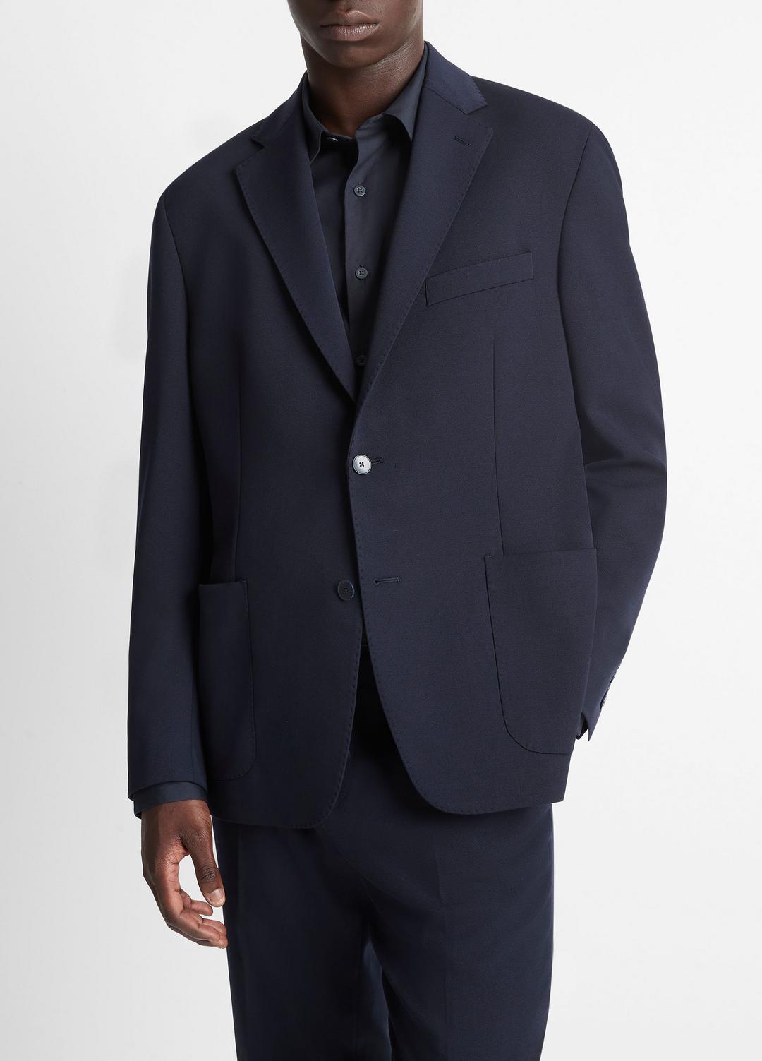 Stretch-Wool Relaxed Sport Coat in Blazers | VINCE Men