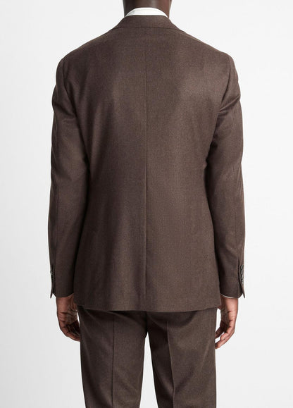 Wool-Silk Relaxed Sport Coat in Blazers | VINCE Men