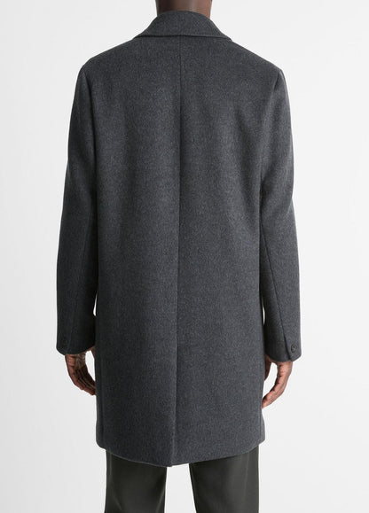Classic Italian Wool-Blend Coat in Jackets & Outerwear | VINCE Men