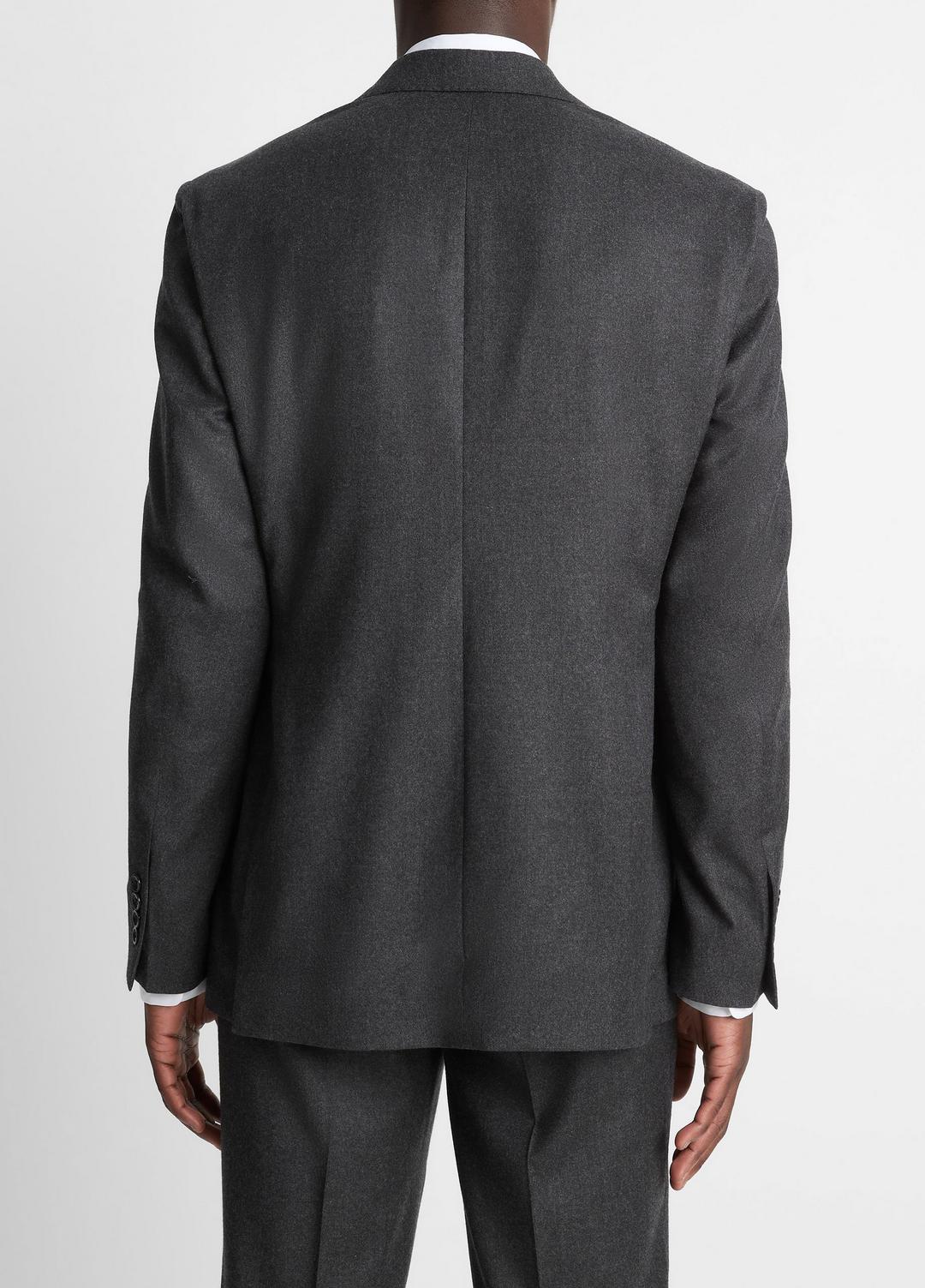 Wool-Silk Flannel Relaxed Sport Coat in Blazers | VINCE Men