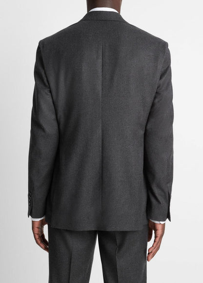 Wool-Silk Flannel Relaxed Sport Coat in Blazers | VINCE Men