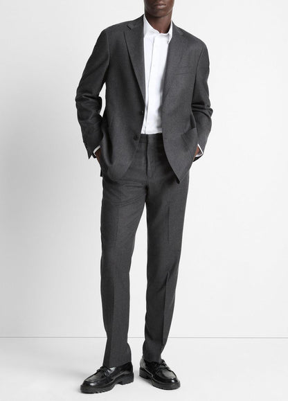 Wool-Silk Flannel Relaxed Sport Coat in Blazers | VINCE Men