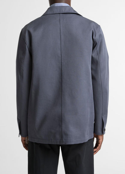 Brushed Cotton Twill Chore Coat in Coats | VINCE Men