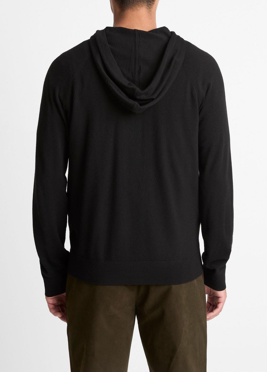 Featherweight Merino Wool-Cashmere Hoodie in Sweatshirts & Hoodies | VINCE Men