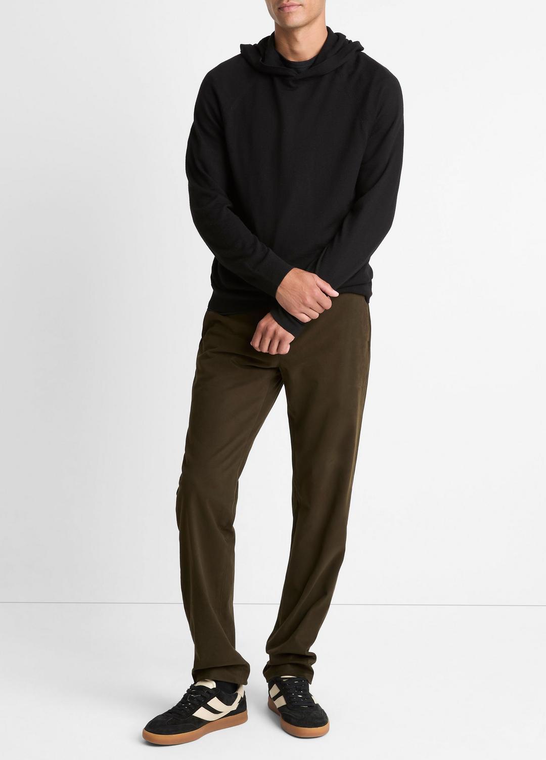Featherweight Merino Wool-Cashmere Hoodie in Sweatshirts & Hoodies | VINCE Men