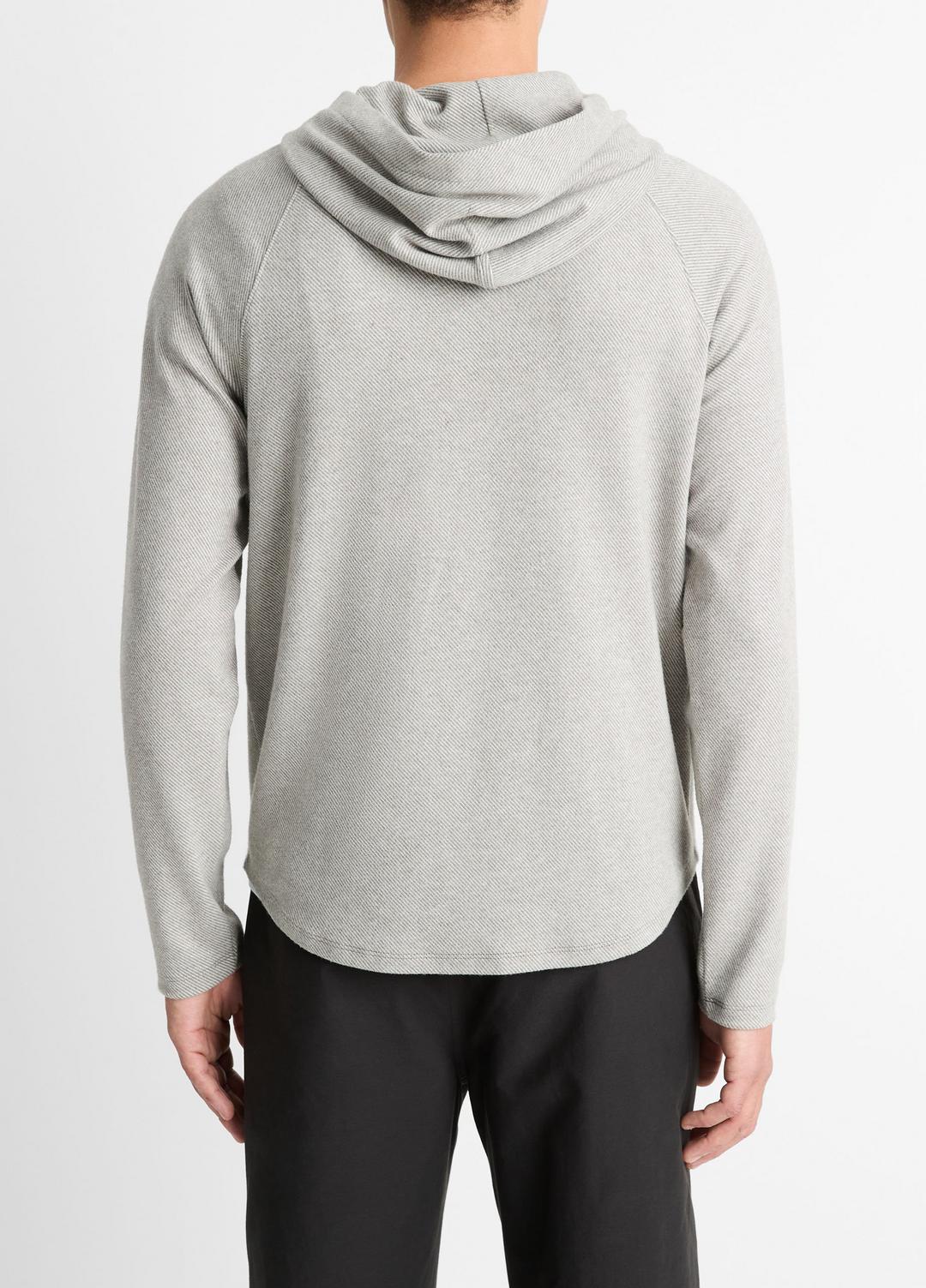Broken Twill Pullover Hoodie in Sweatshirts & Hoodies | VINCE Men