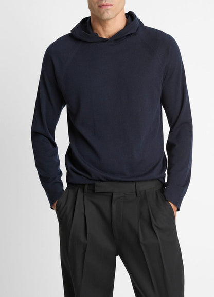 Featherweight Merino Wool-Cashmere Hoodie in Sweatshirts & Hoodies | VINCE Men