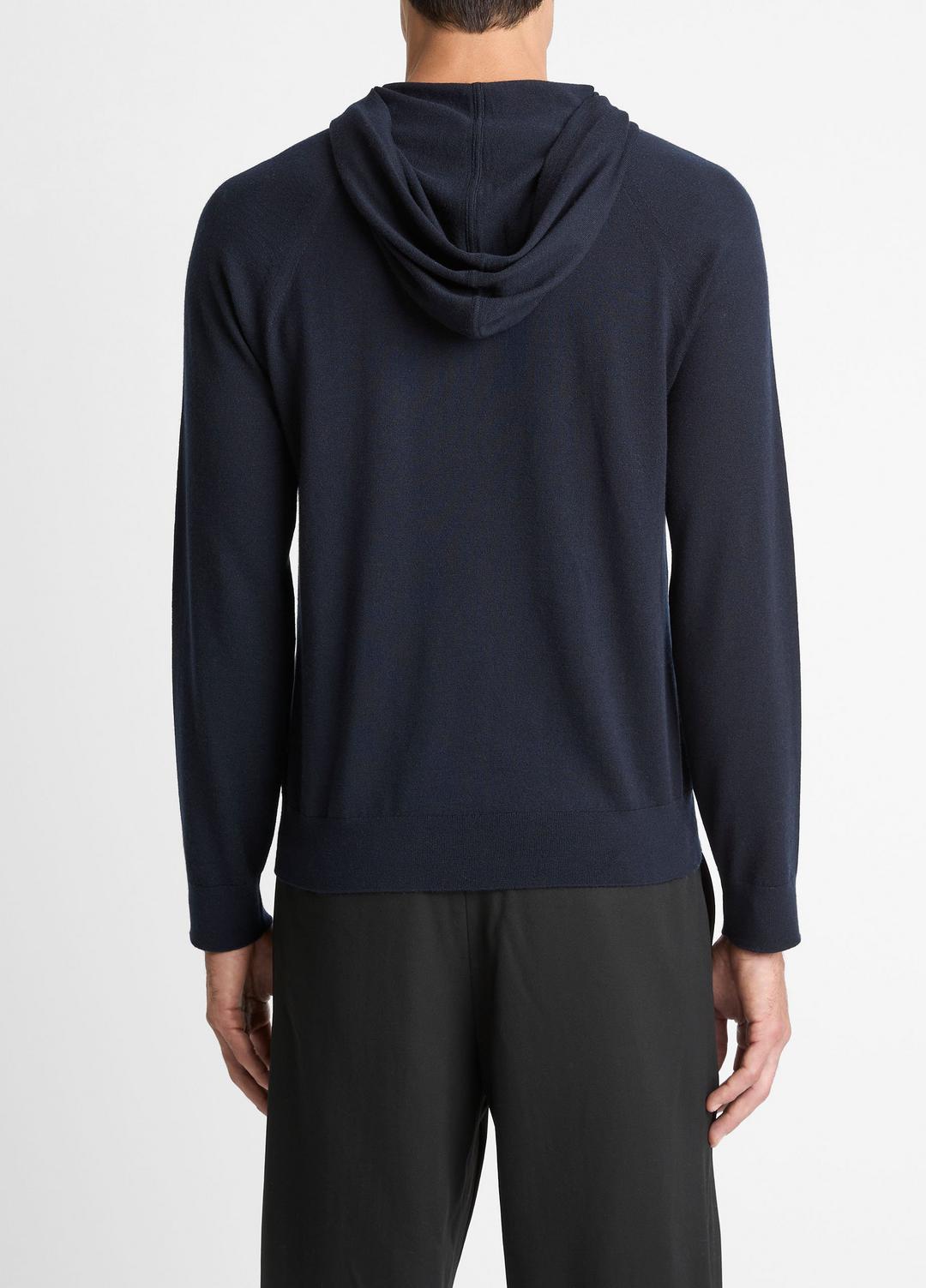 Featherweight Merino Wool-Cashmere Hoodie in Sweatshirts & Hoodies | VINCE Men