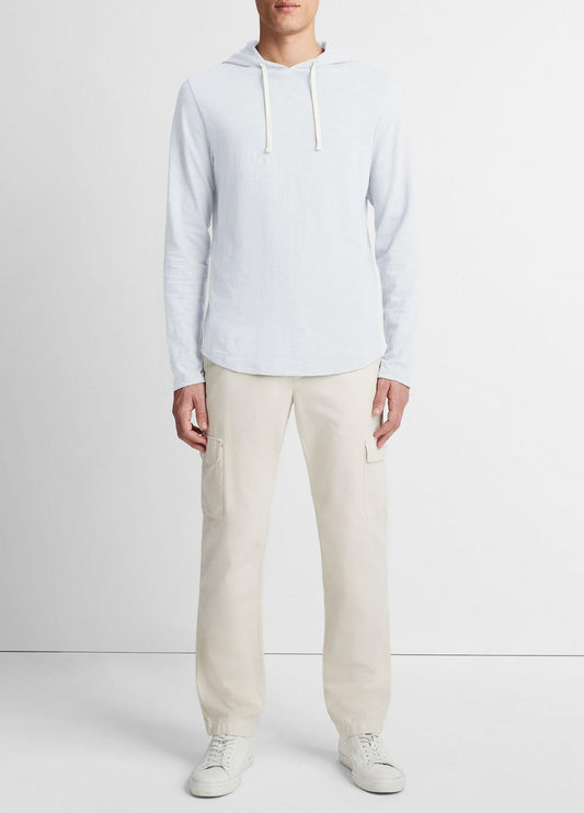 Textured Cotton Hoodie in Sweatshirts & Hoodies | VINCE Men