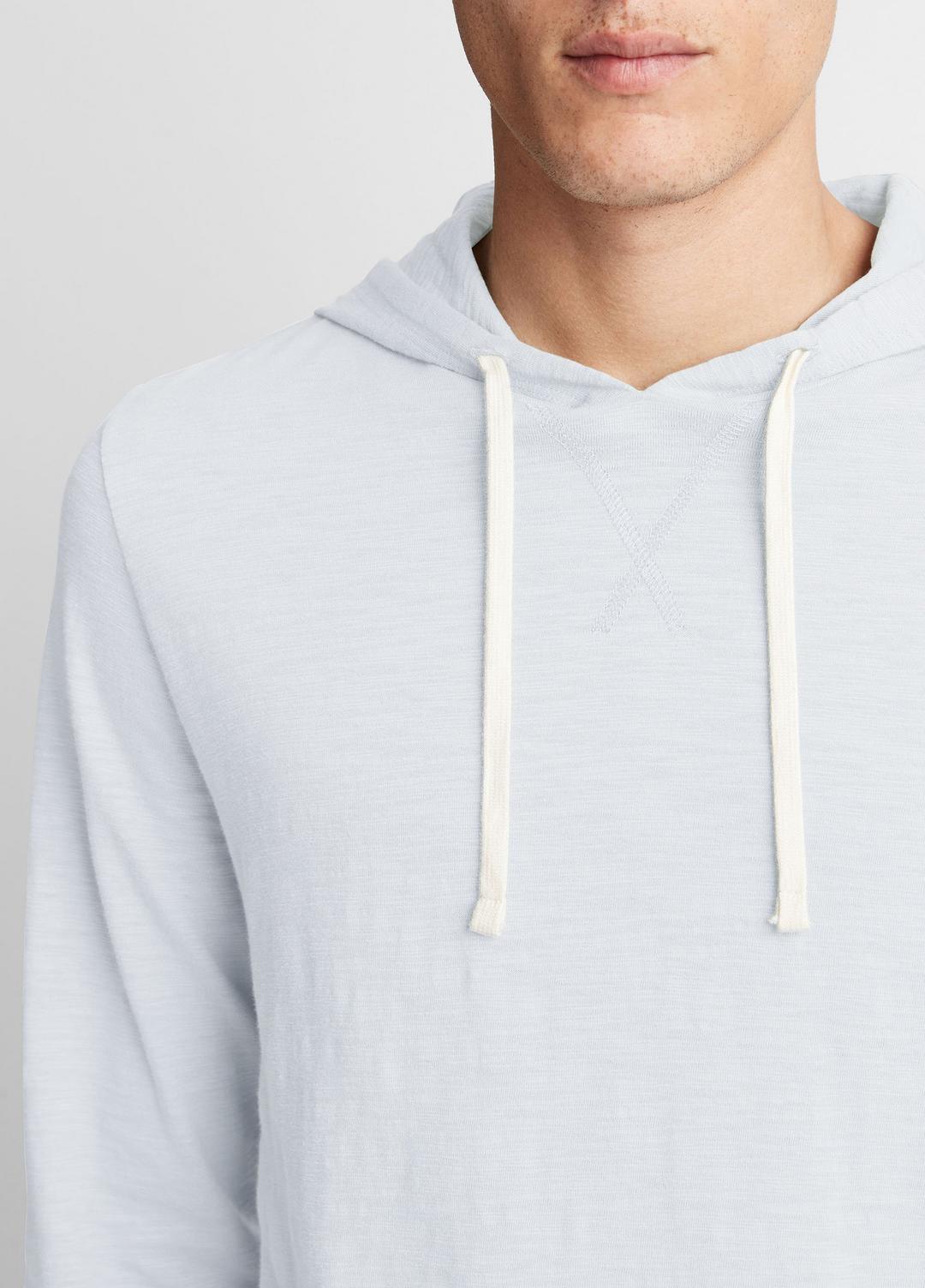 Textured Cotton Hoodie in Sweatshirts & Hoodies | VINCE Men