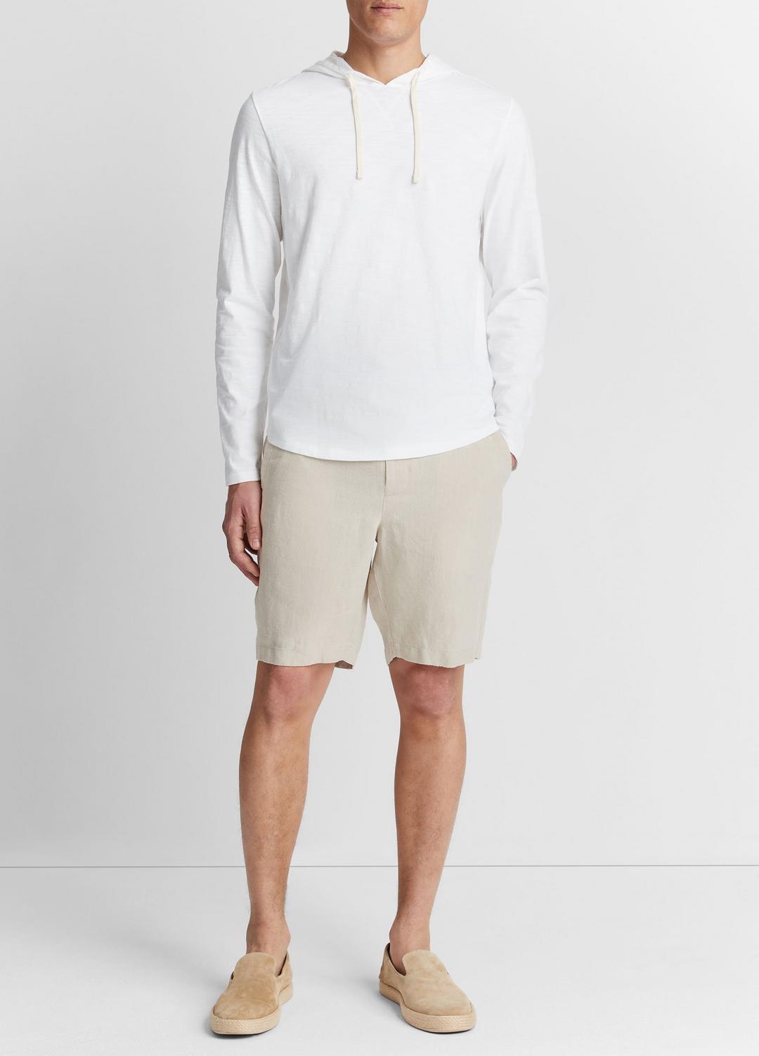 Textured Cotton Hoodie in Sweatshirts & Hoodies | VINCE Men