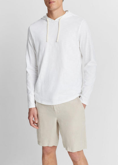 Textured Cotton Hoodie in Sweatshirts & Hoodies | VINCE Men