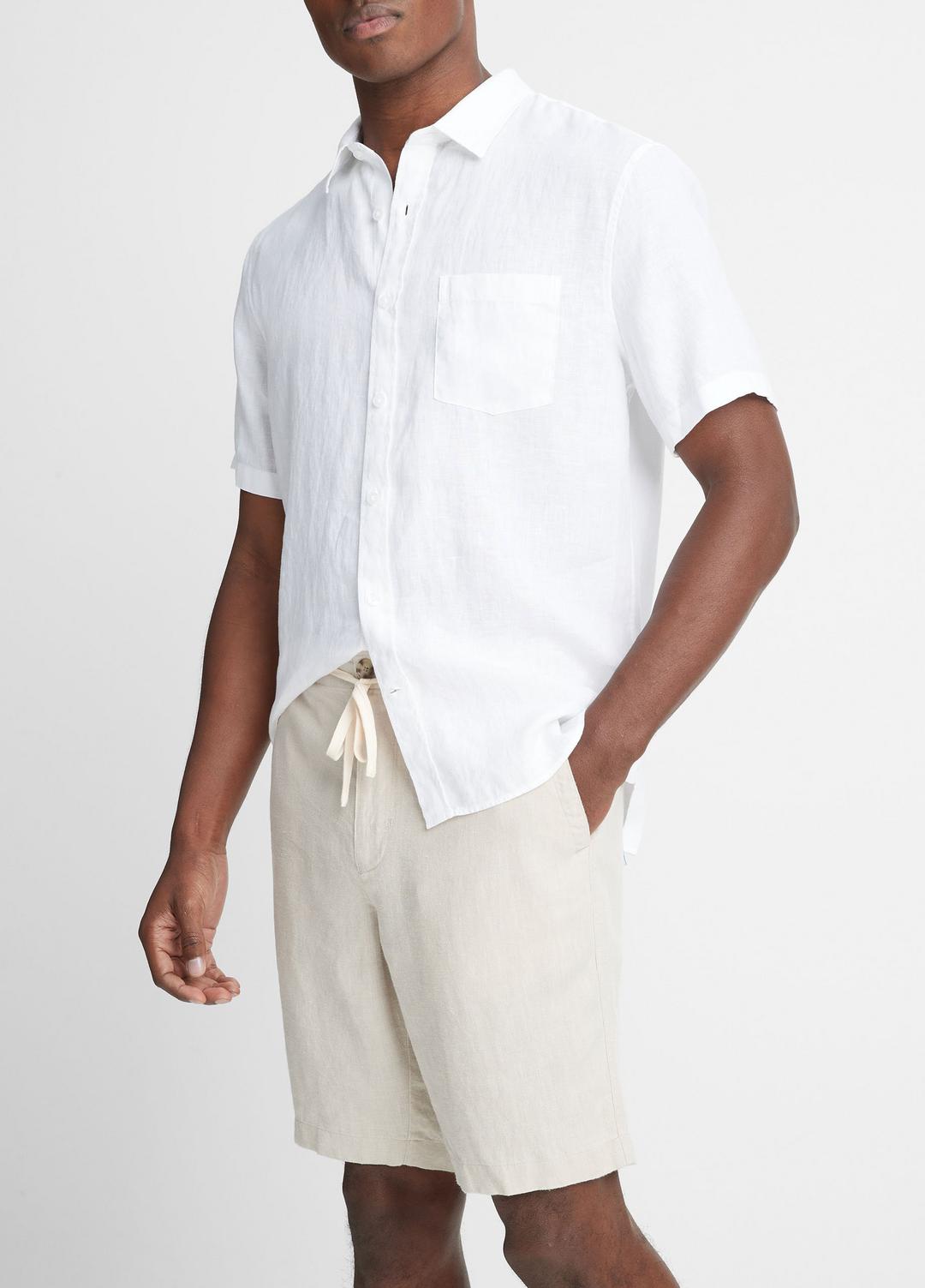 Hemp Drawstring Short in Shorts | VINCE Men