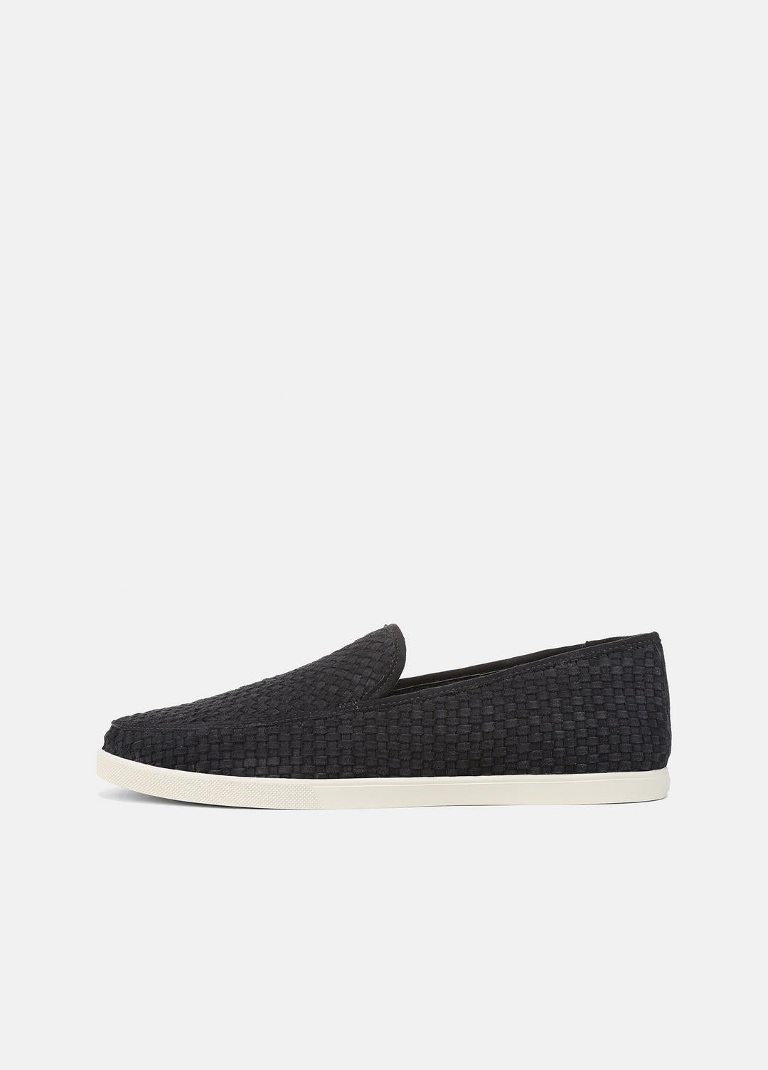 Sonoma Woven Suede Loafer in Loafers | VINCE Men