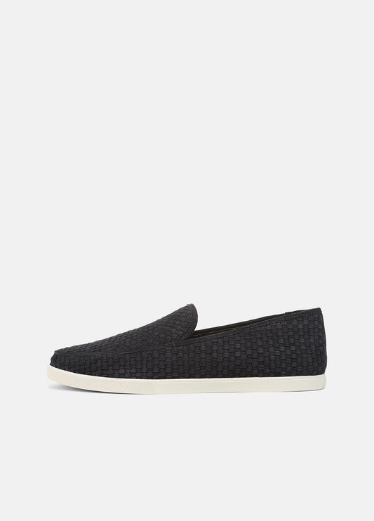 Sonoma Woven Suede Loafer in Loafers | VINCE Men
