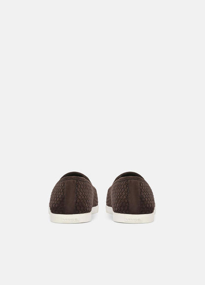 Sonoma Woven Suede Loafer in Loafers | VINCE Men