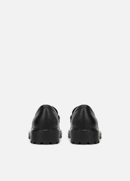 Delmore Leather Lug-Sole Loafer in Loafers | VINCE Men