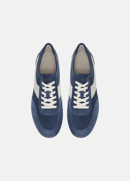 LA Suede & Leather Runner Sneaker in Sneakers | VINCE Men