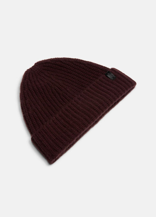 Cashmere Shaker-Stitch Beanie in Scarves & Hats | VINCE Men