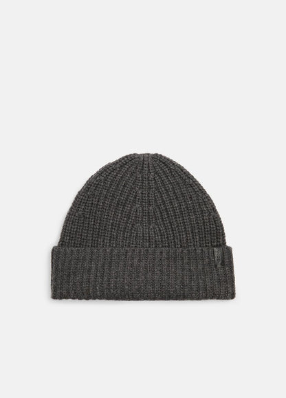 Cashmere Shaker-Stitch Beanie in Scarves & Hats | VINCE Men