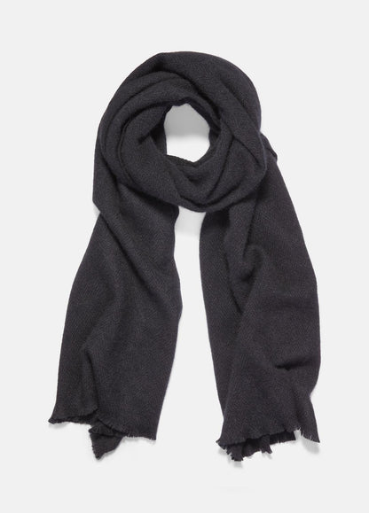 Herringbone Cashmere Scarf in Scarves & Hats | VINCE Men