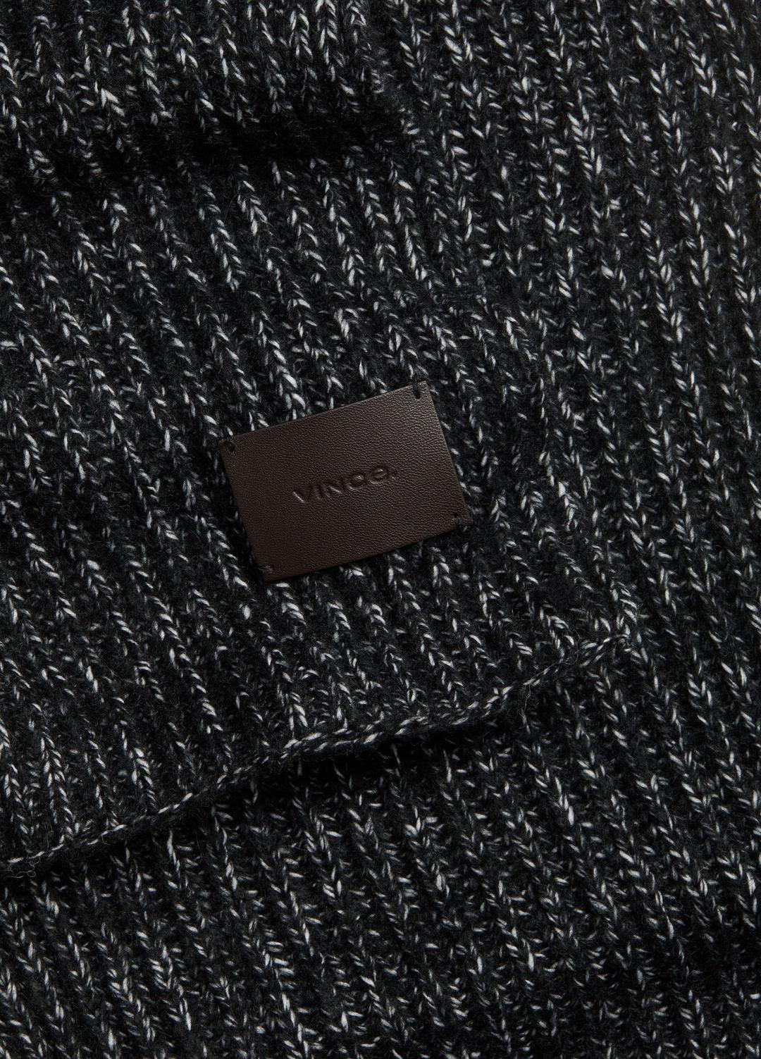 Cardigan-Stitch Scarf in Scarves & Hats | VINCE Men