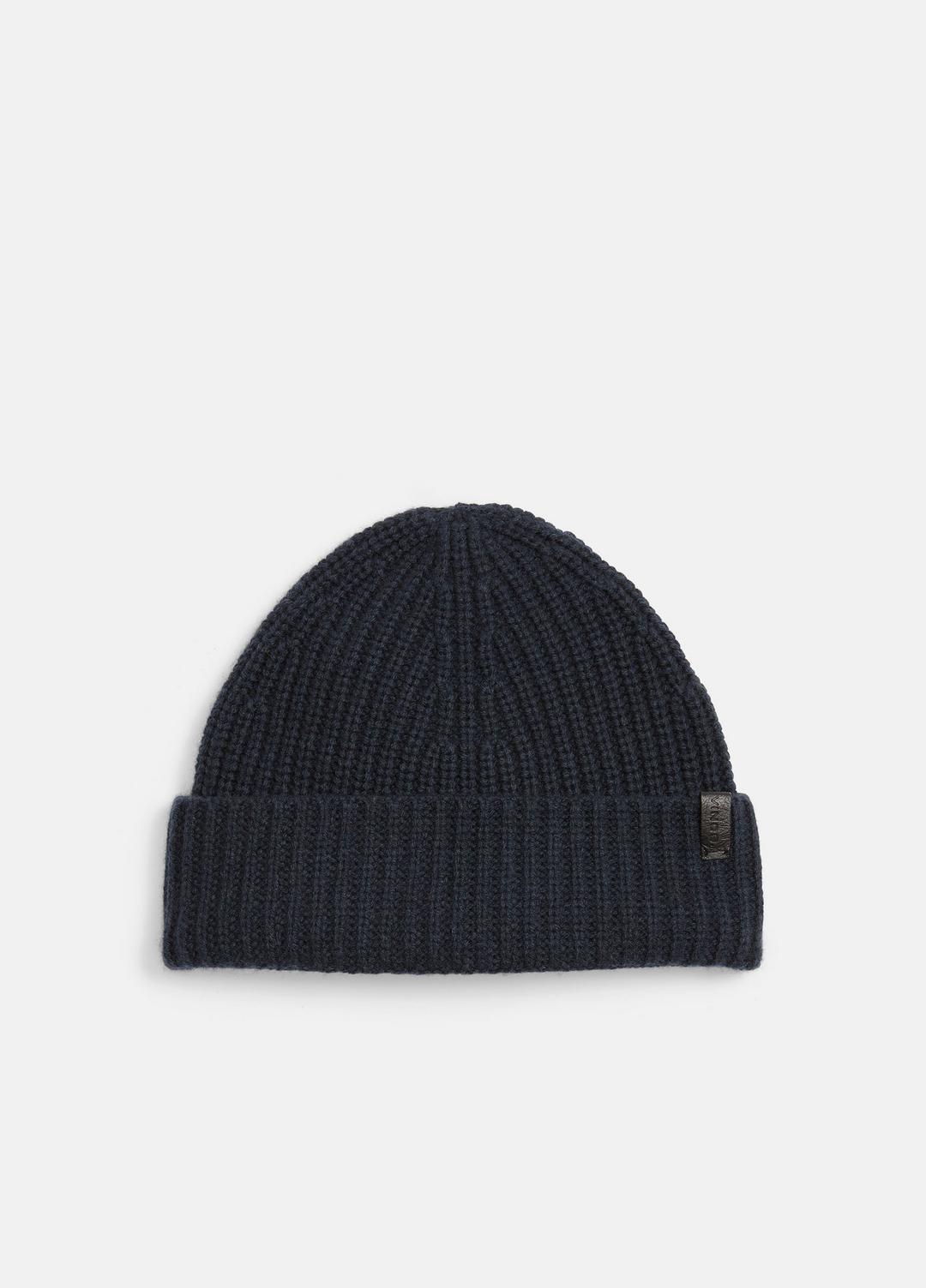 Cashmere Shaker-Stitch Beanie in Scarves & Hats | VINCE Men