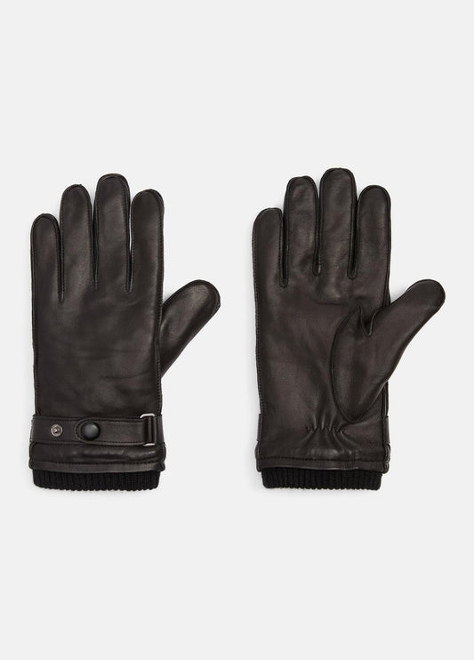 Leather Wrist-Strap Glove in Gloves | VINCE Men