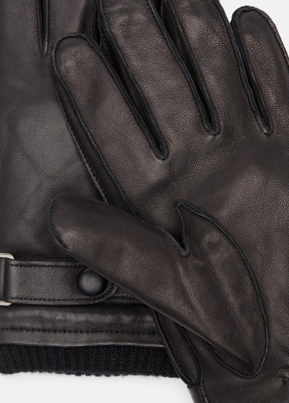 Leather Wrist-Strap Glove in Gloves | VINCE Men