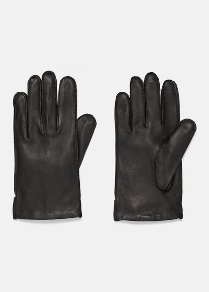 Classic Cashmere-Lined Leather Glove in Gloves | VINCE Men
