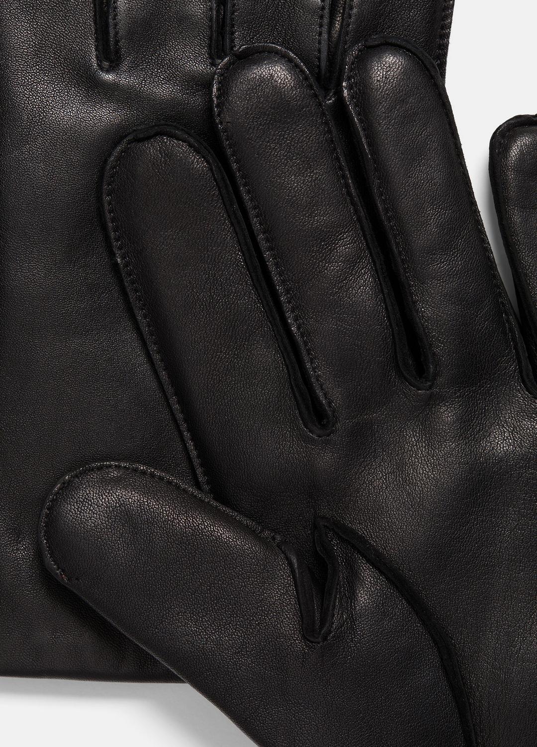Classic Cashmere-Lined Leather Glove in Gloves | VINCE Men