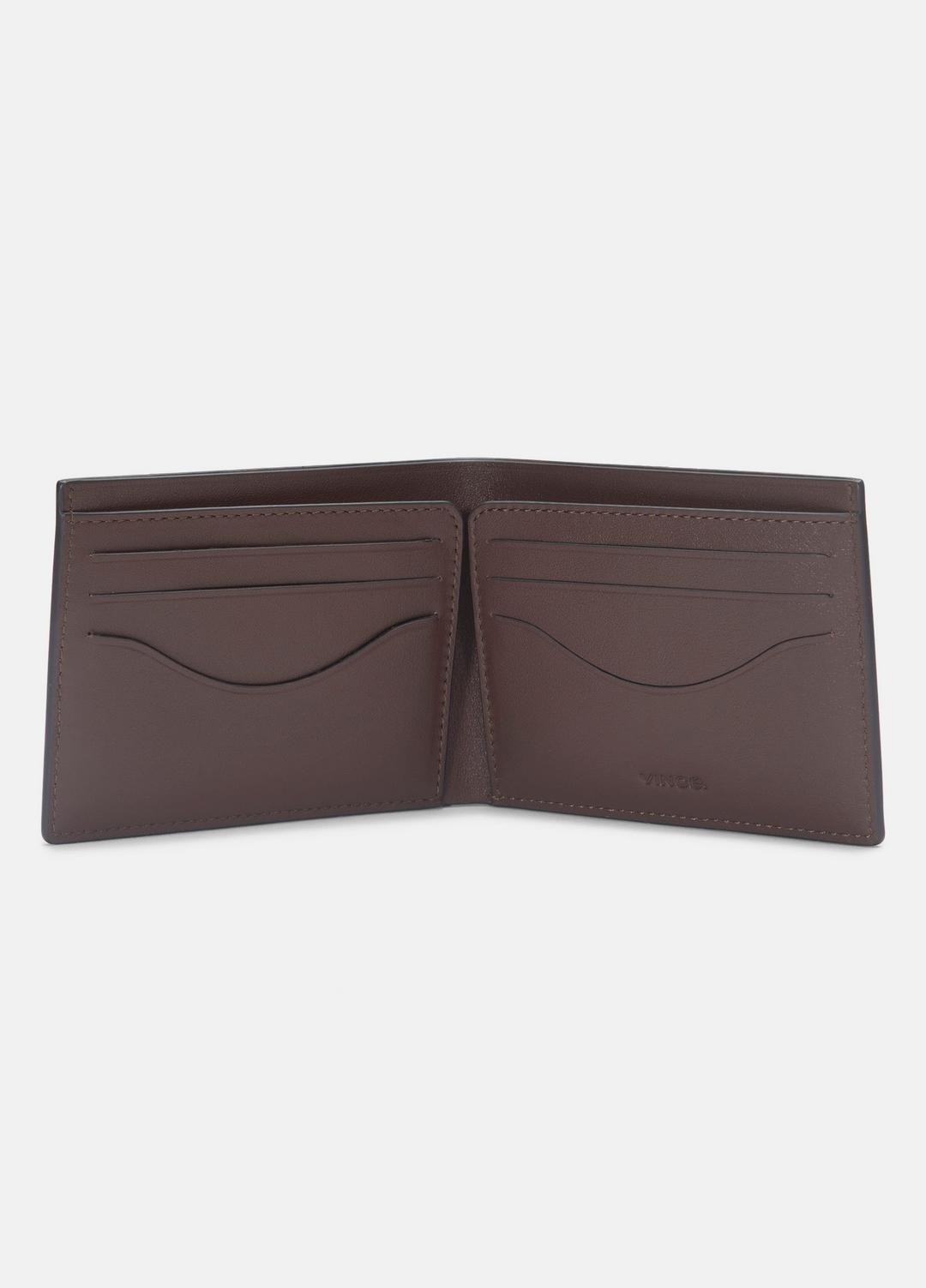 Suede Bifold Wallet in Bags | VINCE Men