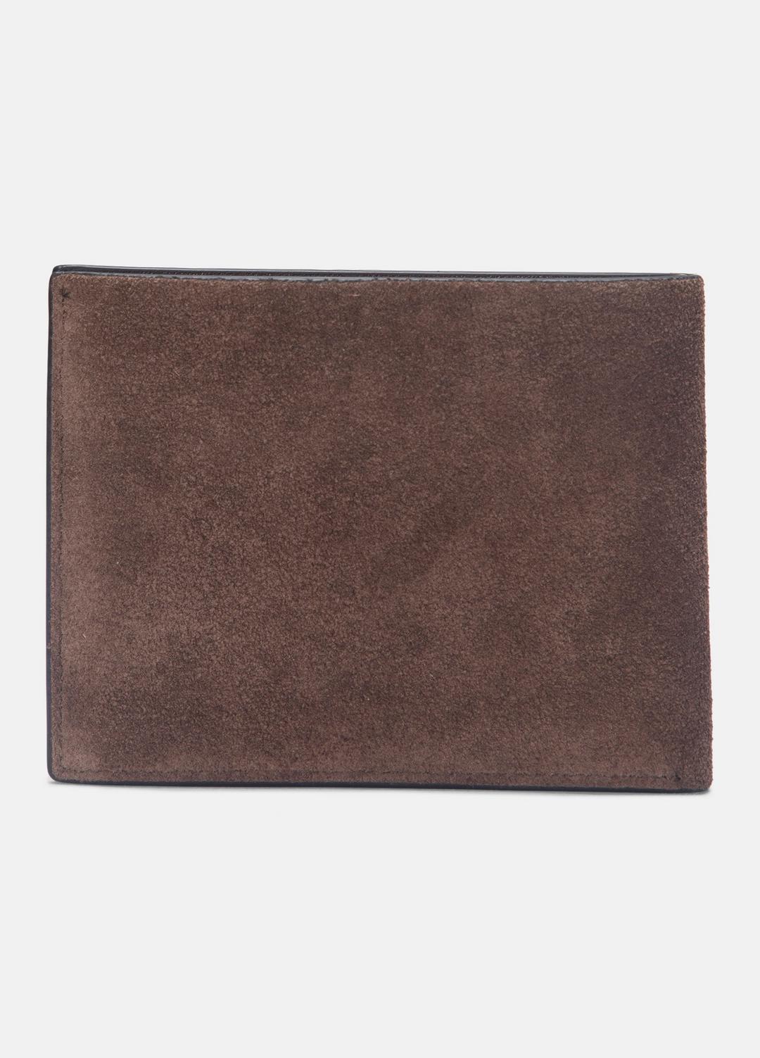 Suede Bifold Wallet in Bags | VINCE Men