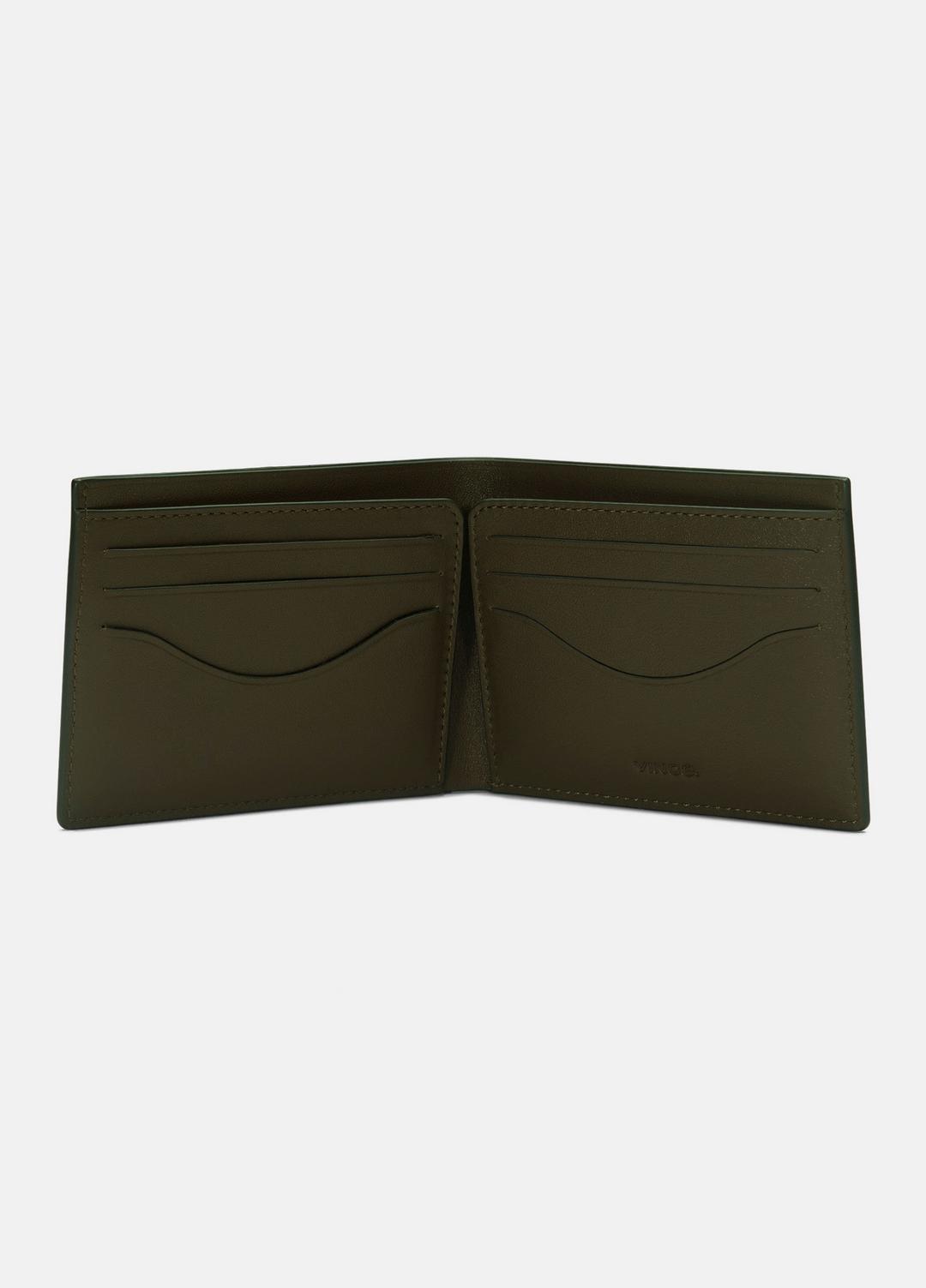 Suede Bifold Wallet in Bags | VINCE Men