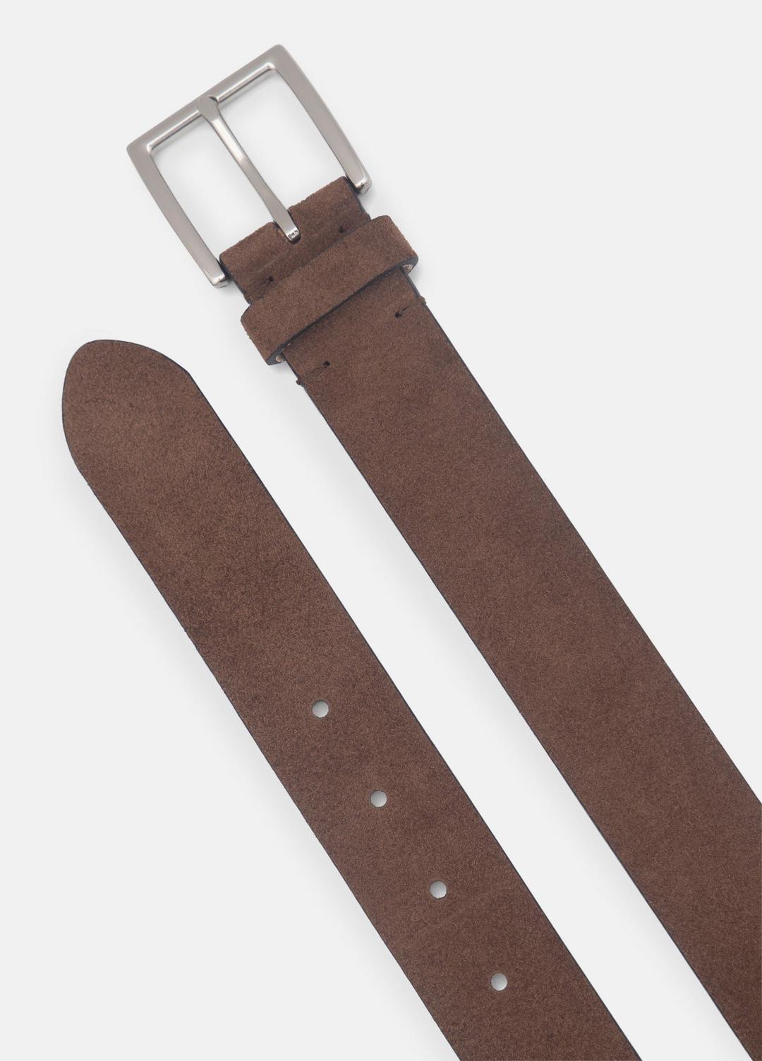 Men's 35mm Suede Belt in Belts | VINCE Men