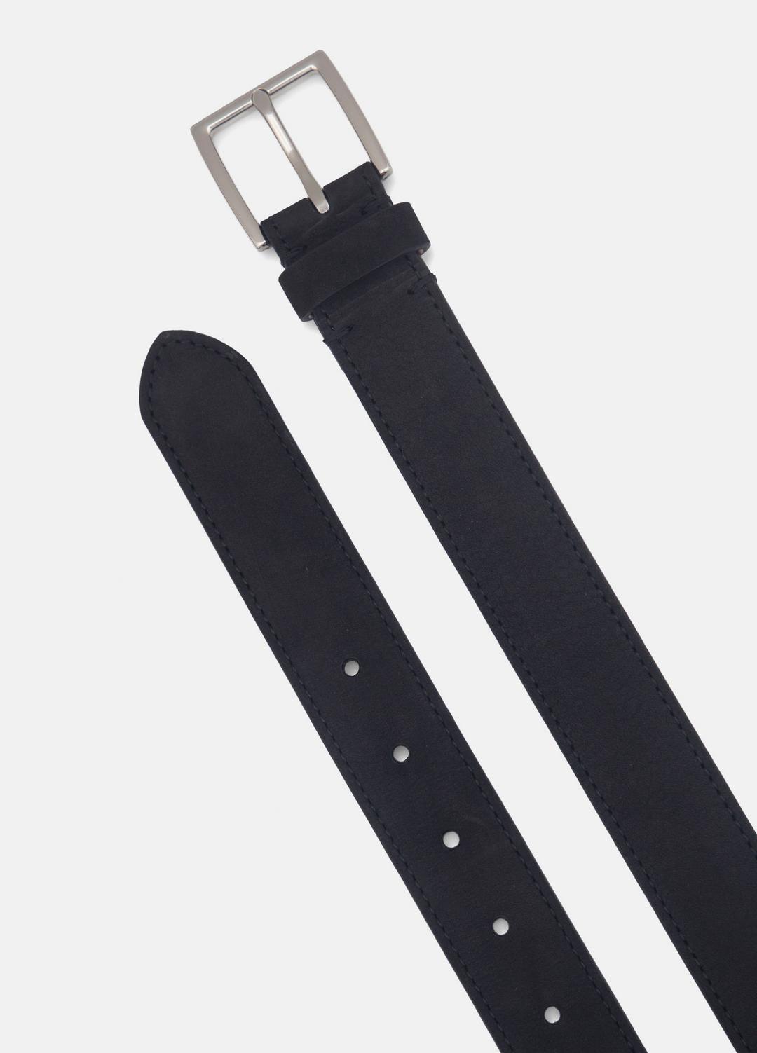Men's 32mm Nubuck Leather Belt in Belts | VINCE Men