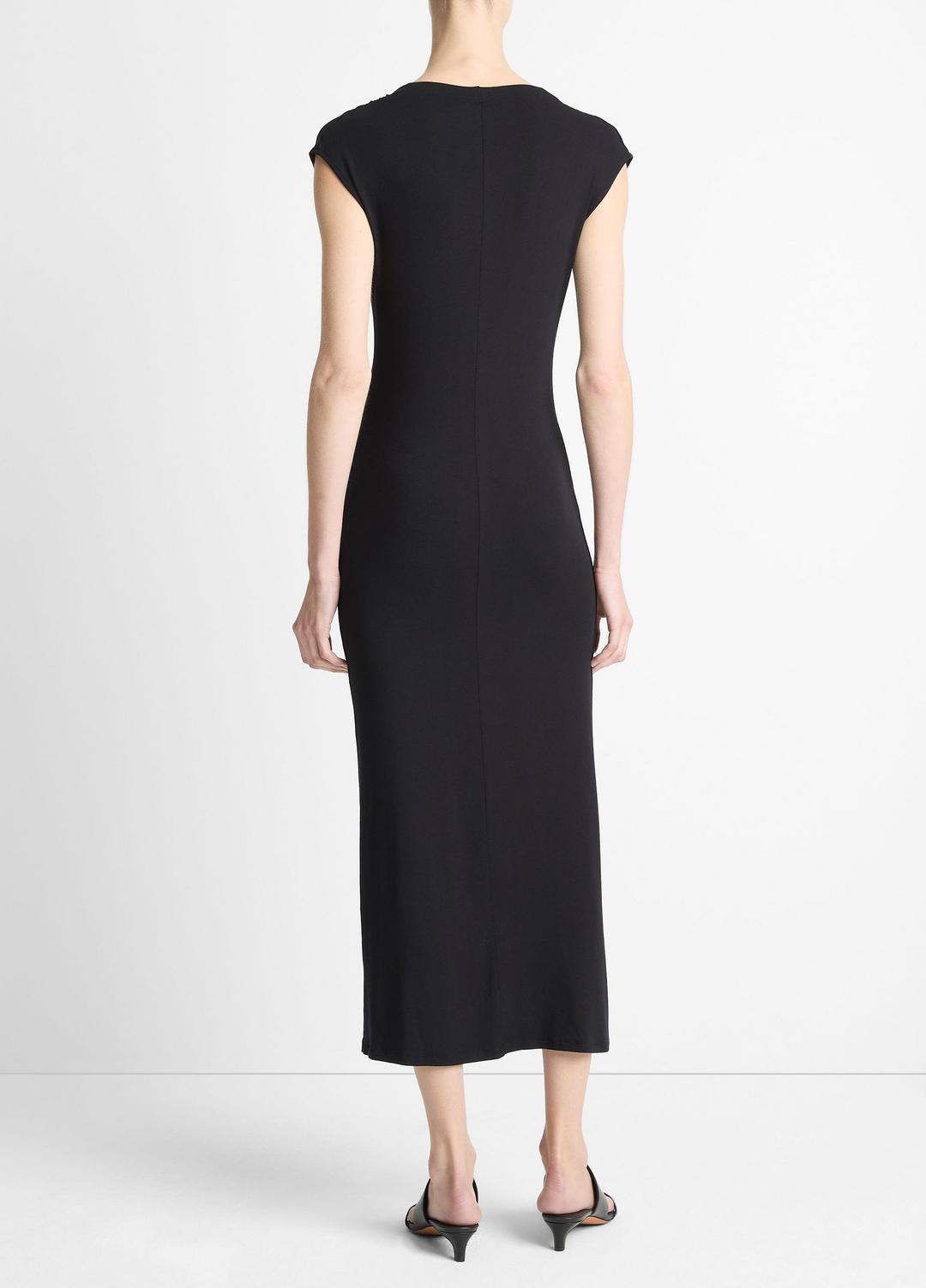 Jersey Draped Cowl-Neck Dress in Dresses & Skirts | VINCE Sale