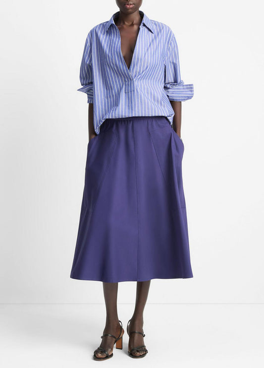Cotton Full Skirt in Dresses & Skirts | VINCE Sale