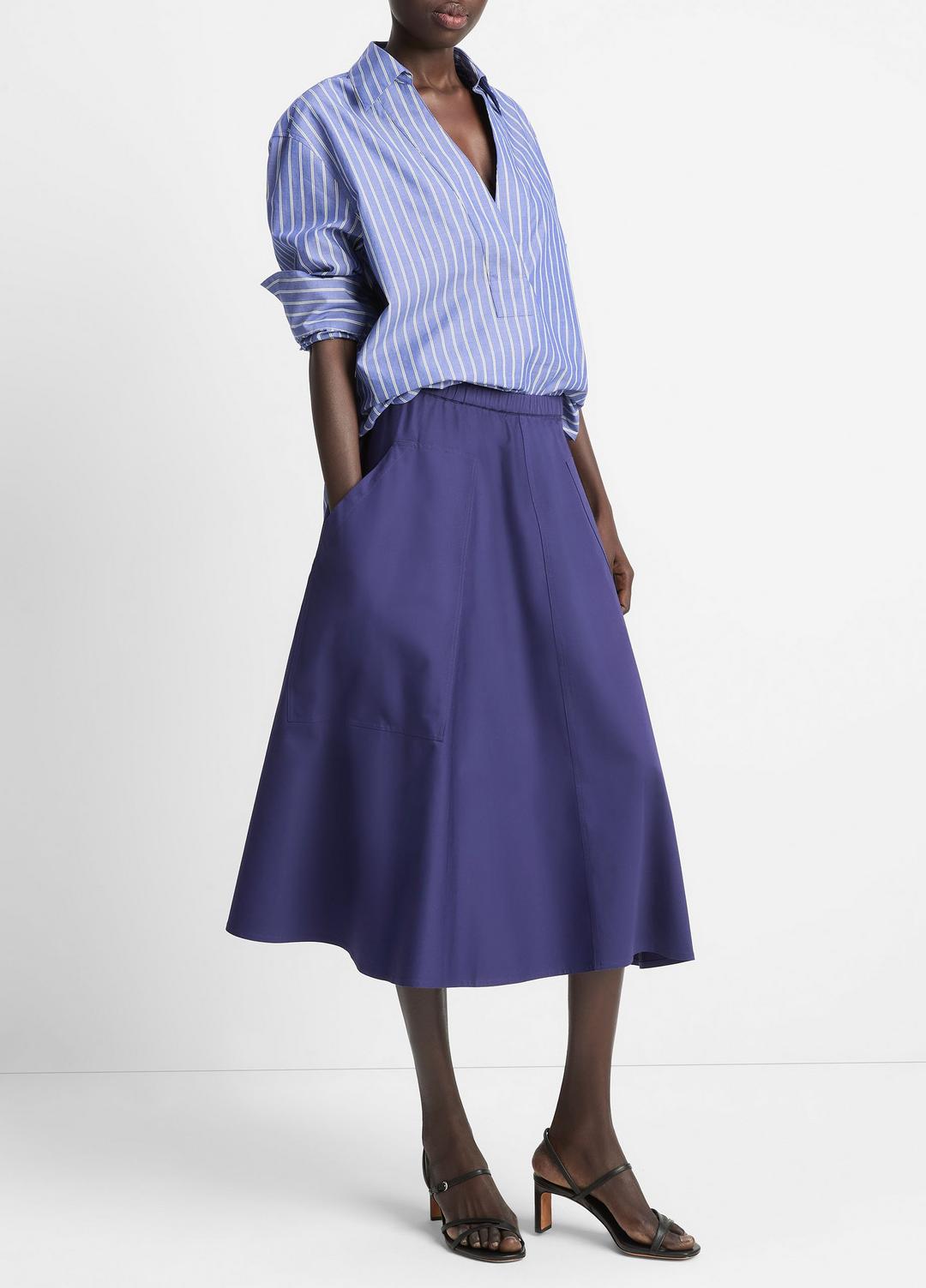 Cotton Full Skirt in Dresses & Skirts | VINCE Sale