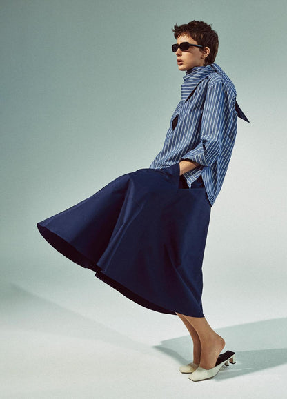 Cotton Full Skirt in Dresses & Skirts | VINCE Sale